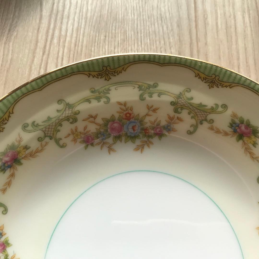ノリタケ　MARLENE 月桂樹M印　ボウル皿　2枚セット