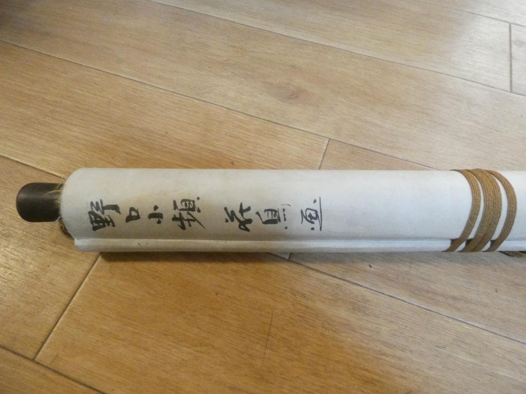 掛け軸 美品 【 野口小頻 】 花鳥　掛け軸　箱無し 紙本