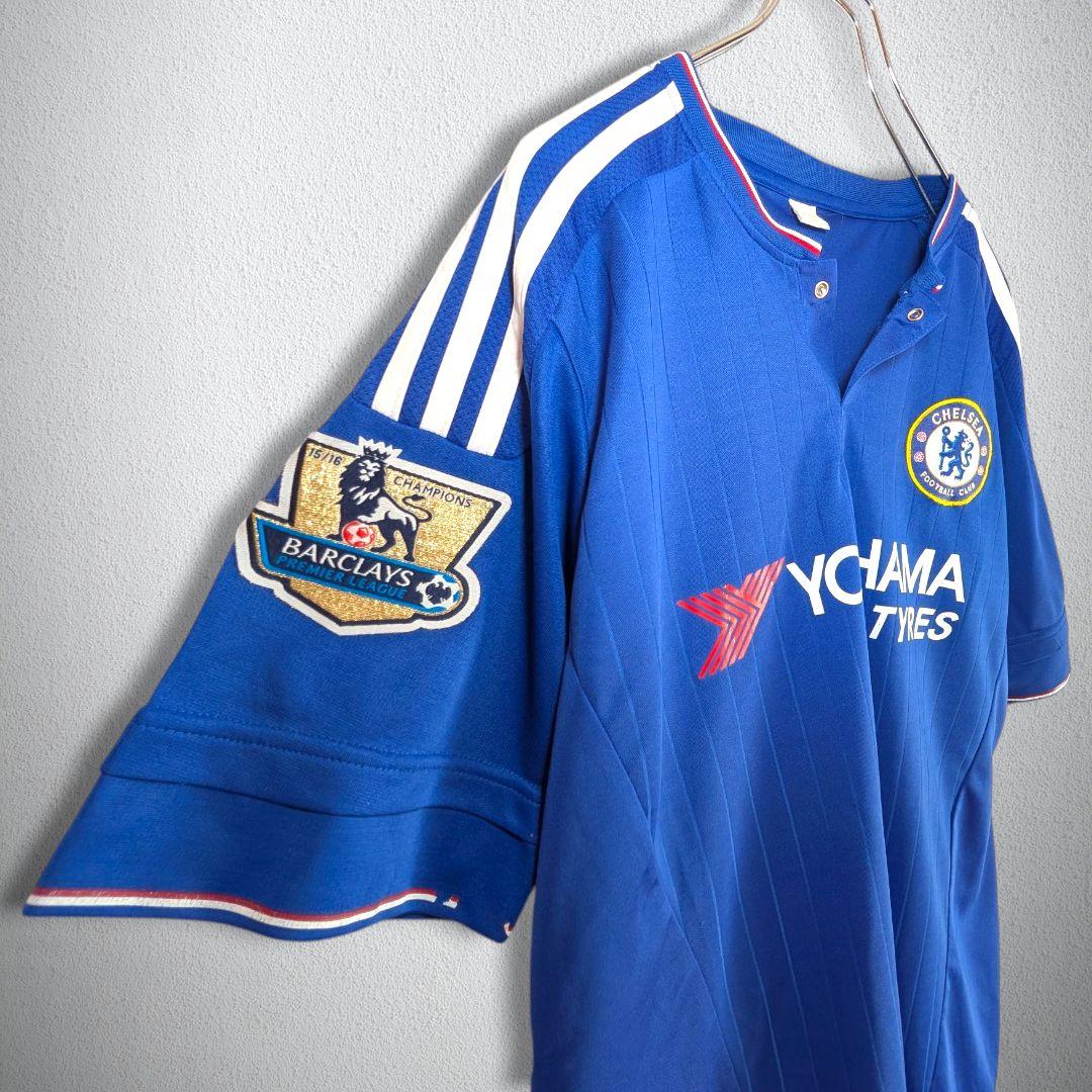 古着 サッカー ユニフォーム プレミア チェルシー オスカル ＃8 メンズL相当