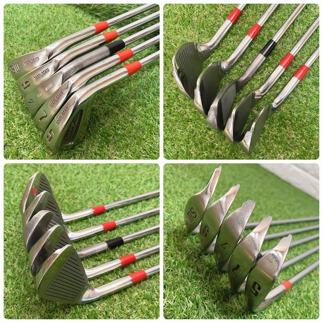 初心者オススメお買得セット マルマン おまけ付きレディースゴルフクラブ9本セット