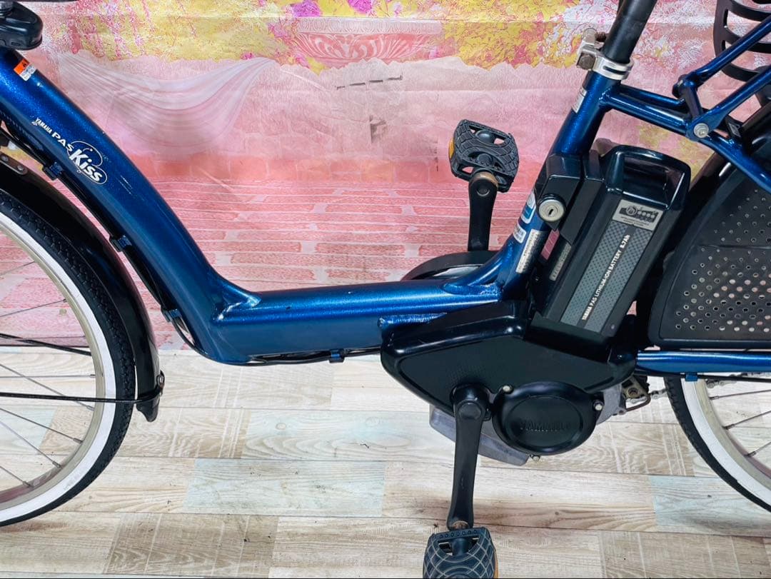 ZK3674 電動自転車 ヤマハ パスキス 子供乗せ 26インチ 送料無料