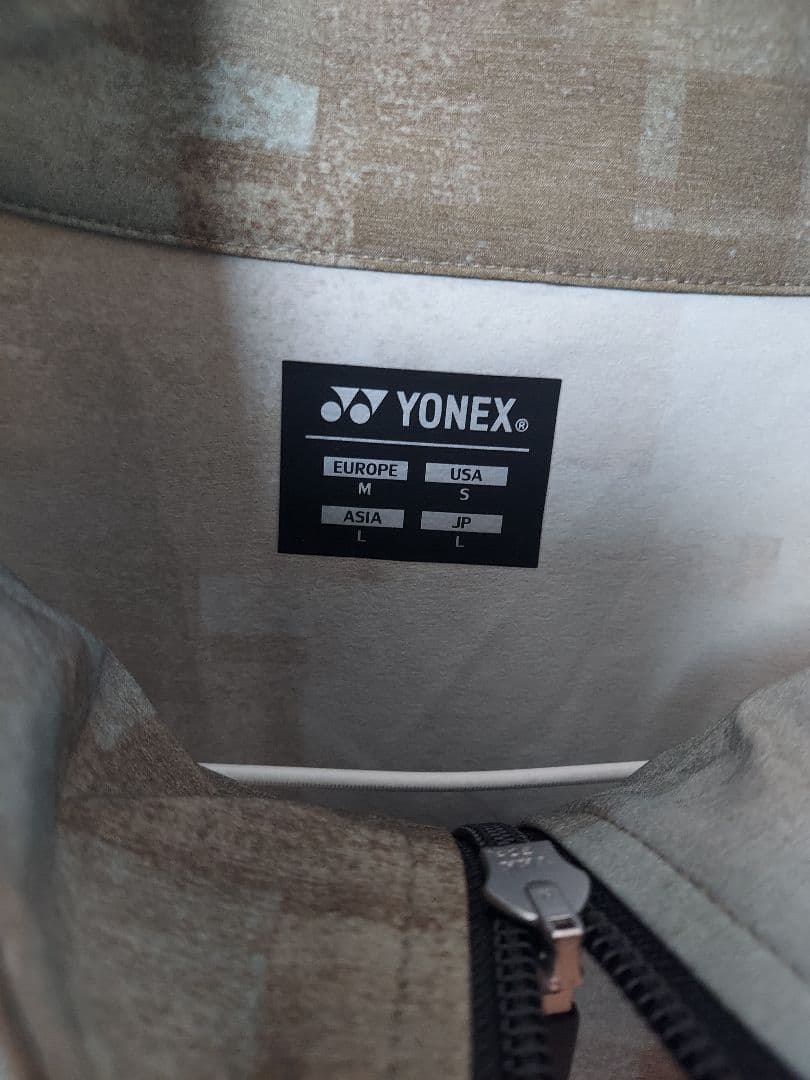 【人気】YONEX 迷彩フルジップジャケット JP L