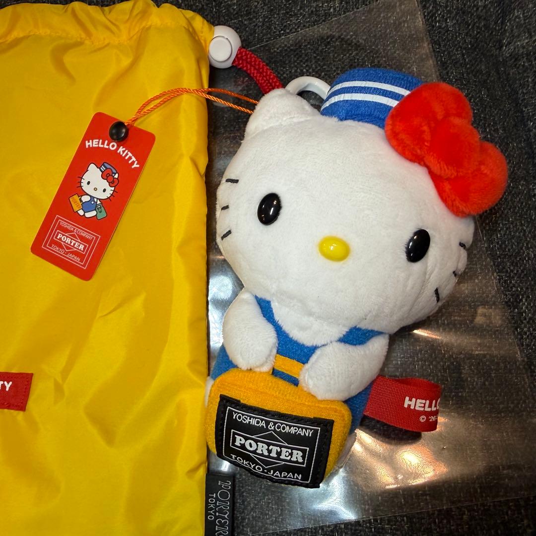 ポーター ハローキティ ぬいぐるみ マスコット