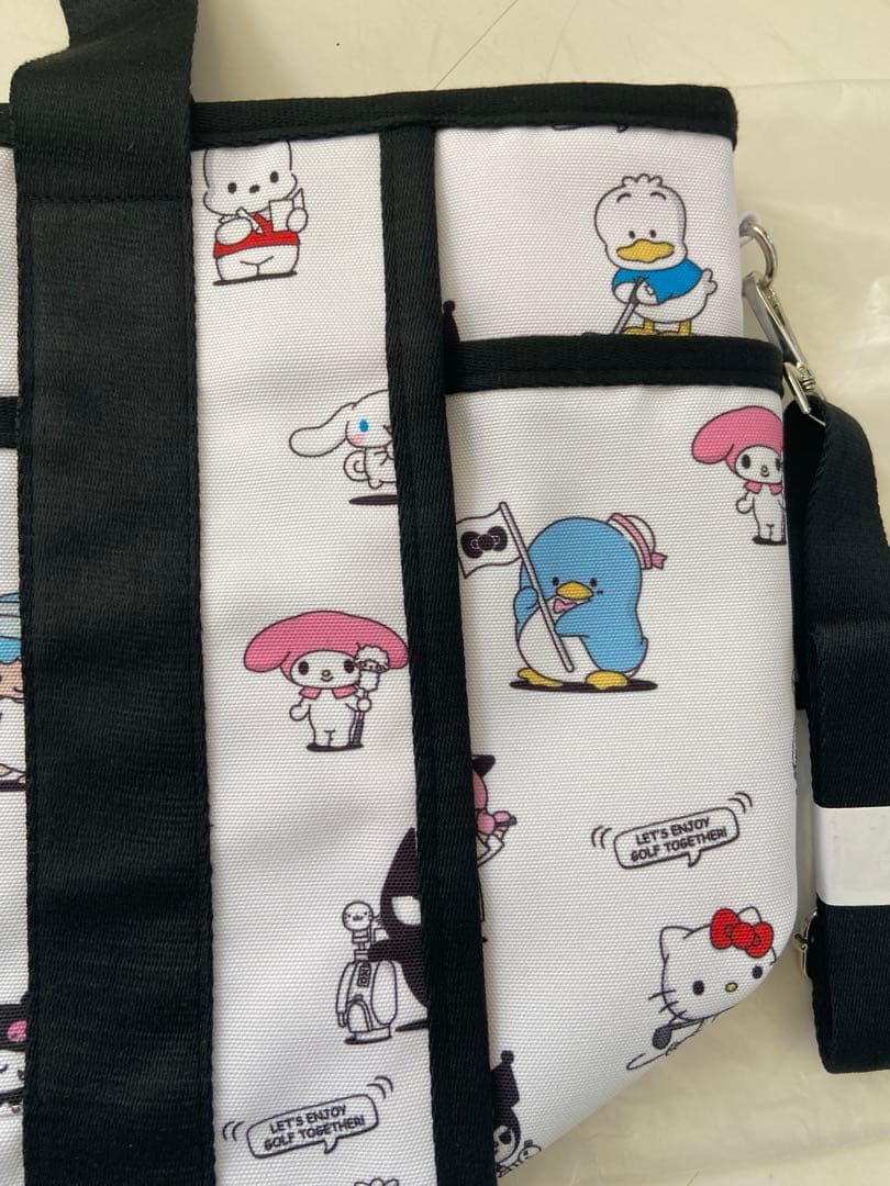 【希少品・新品】サンリオ　スマイルゴルフトーナメント ビッグトートバッグ
