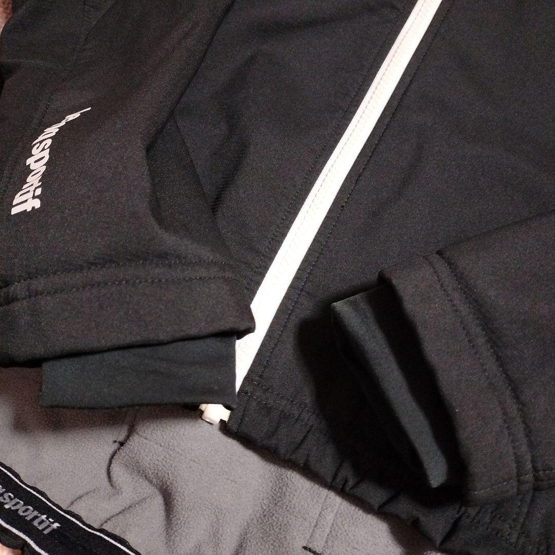 ルコック サイクリング ジャケット 裏起毛 L メンズ　黒