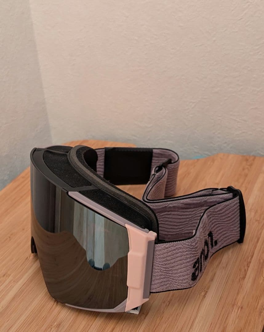 ⑤anon.Sync Low Bridge Fit Goggles+B.lens