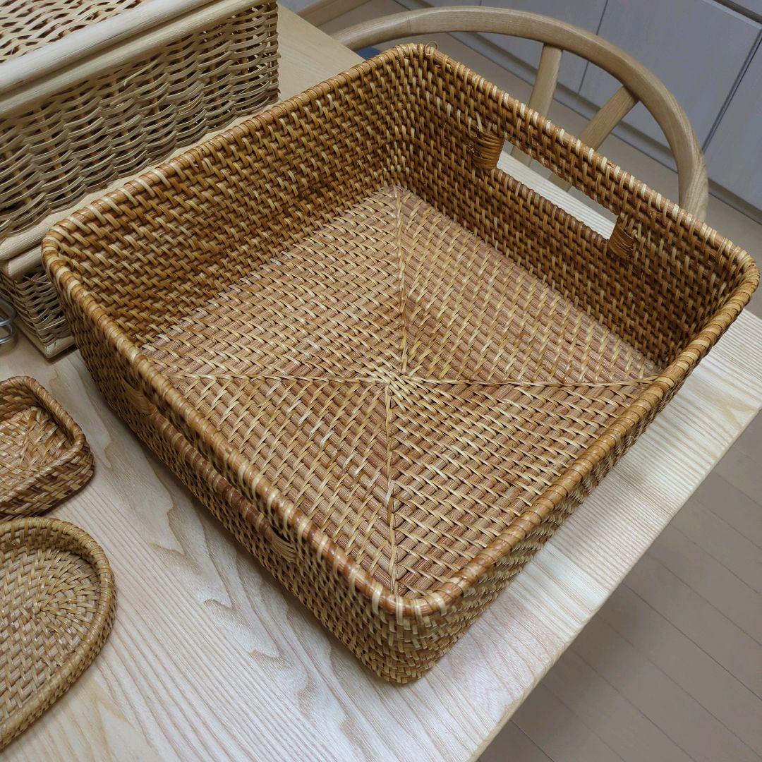 無印良品 バスケット収納セット アルミハンガー