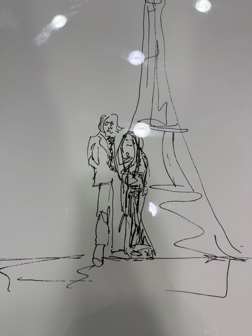 ジョンレノン Eiffel Tower from BAG ONE 版画300部
