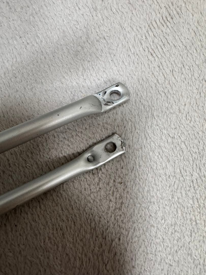 【値下げ】Brompton シルバー荷台 テールライト付き