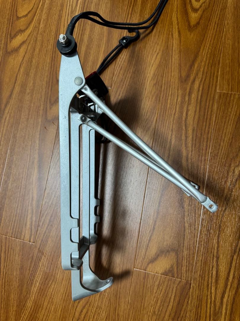 【値下げ】Brompton シルバー荷台 テールライト付き