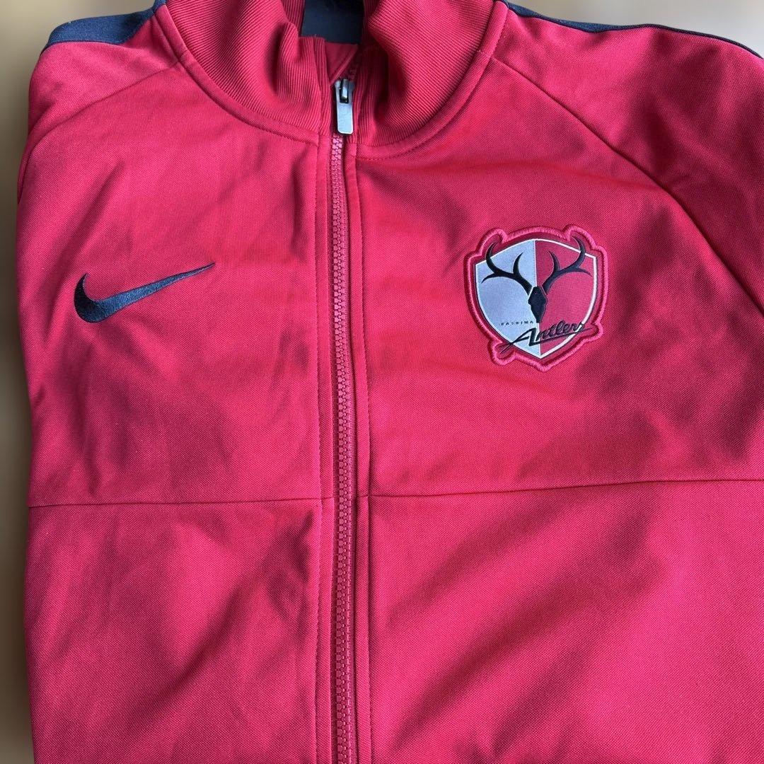 【美品】鹿島アントラーズNike アンセムジャケット レッド
