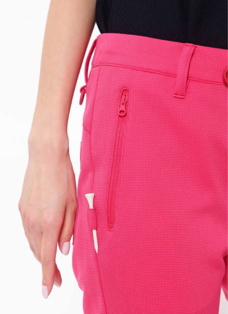 パーリーゲイツ　ダンボール千鳥 イージーパンツ　新品