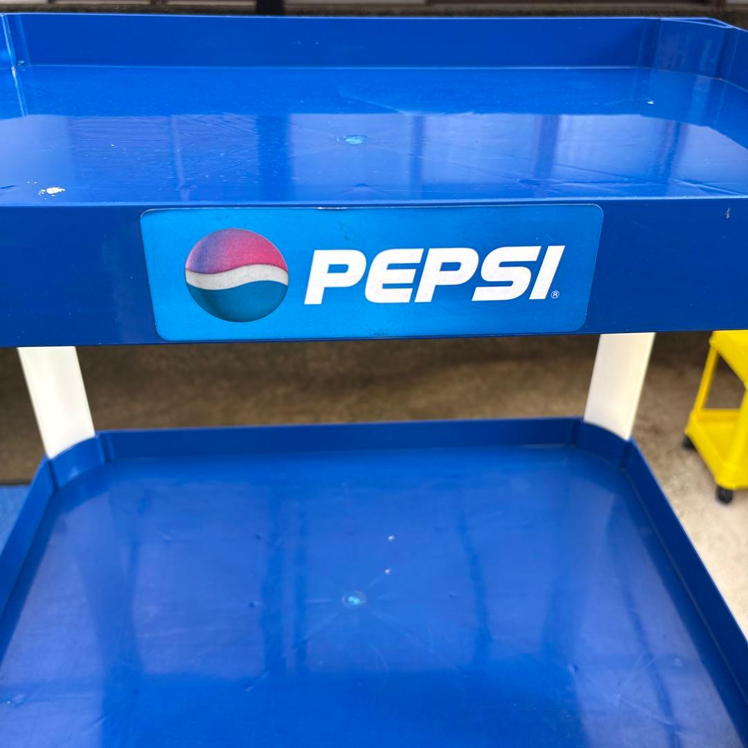 C013 PEPSI 3段スチールラック