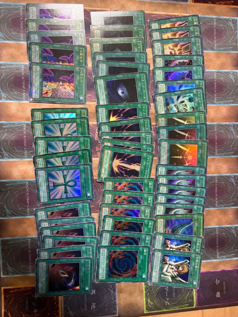 遊戯王 初期 二期テキストのみ 希少プレイマット 約1000枚まとめ売り