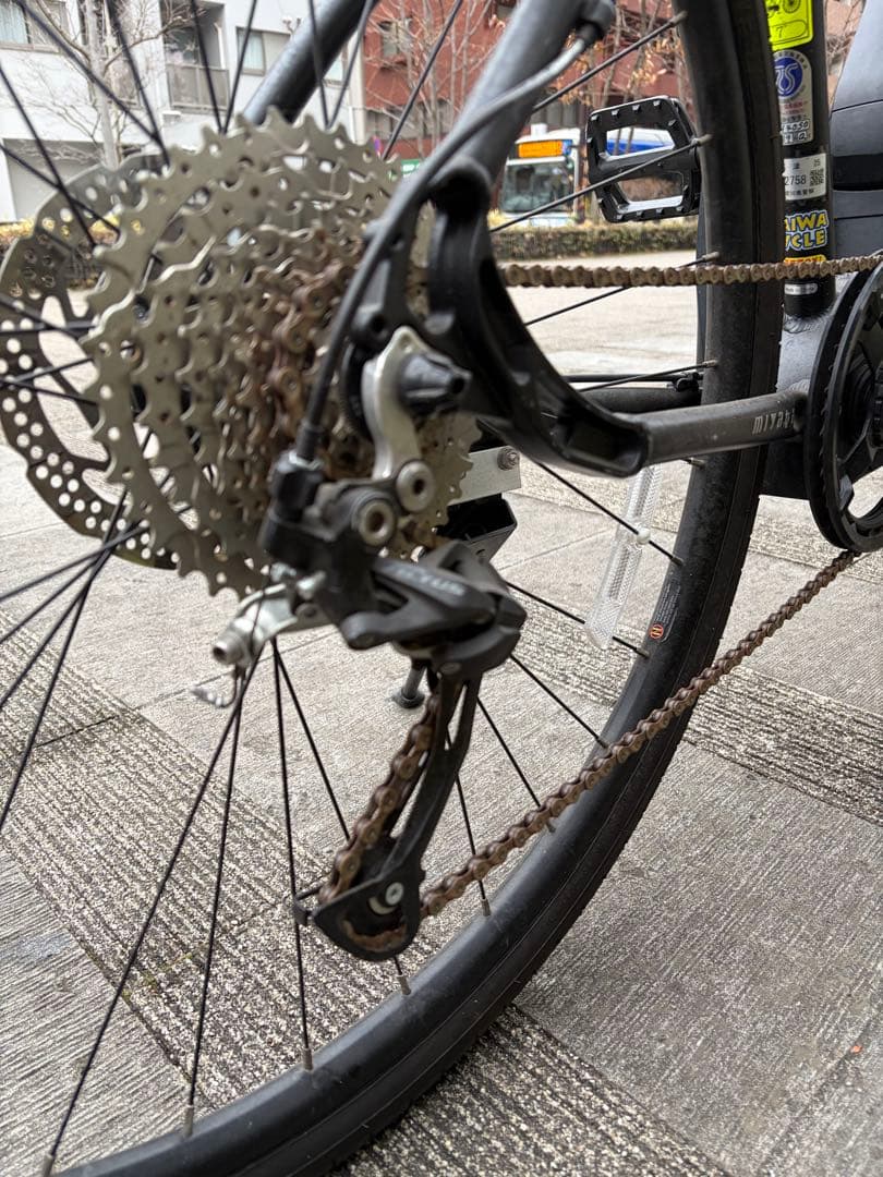 CRUISE5080 MIYATA 電動アシスト自転車 マットブラック