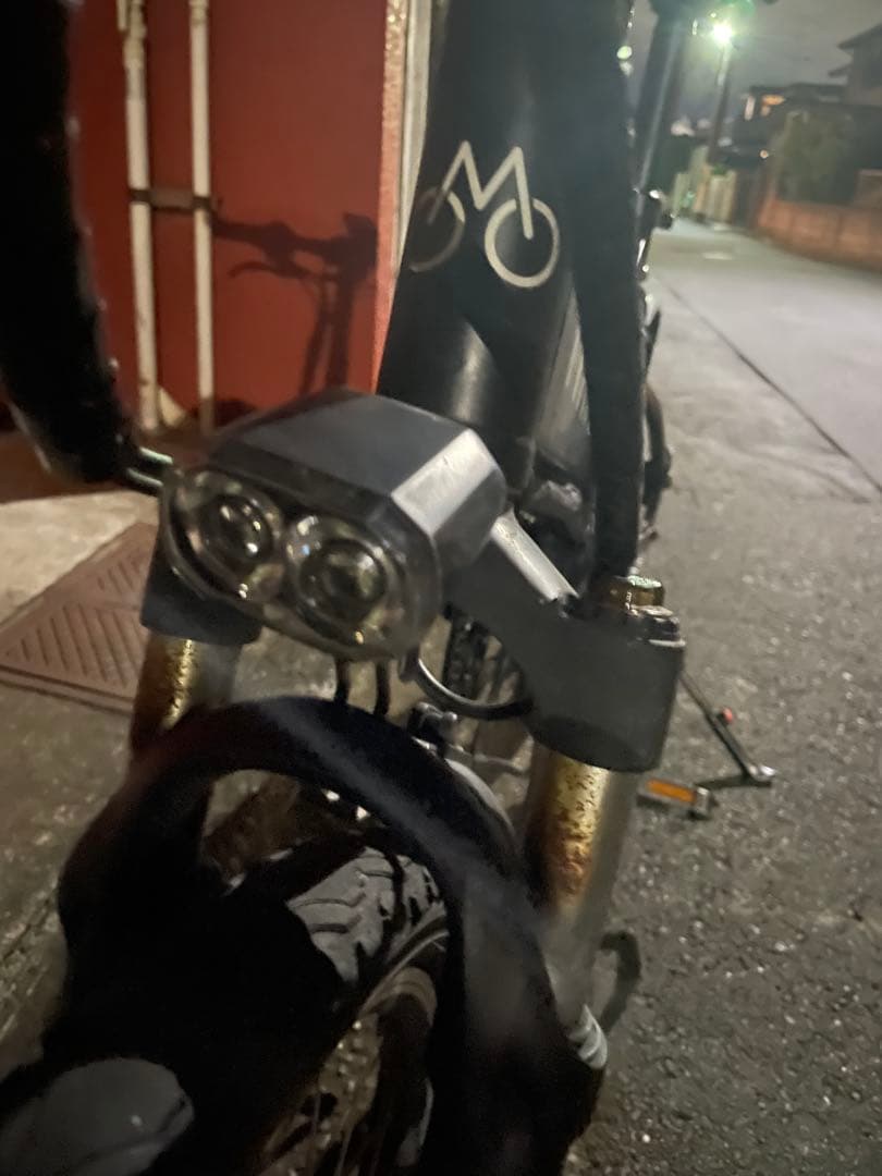 MATE CITY 電動アシスト自転車 折りたたみ式 ブラック