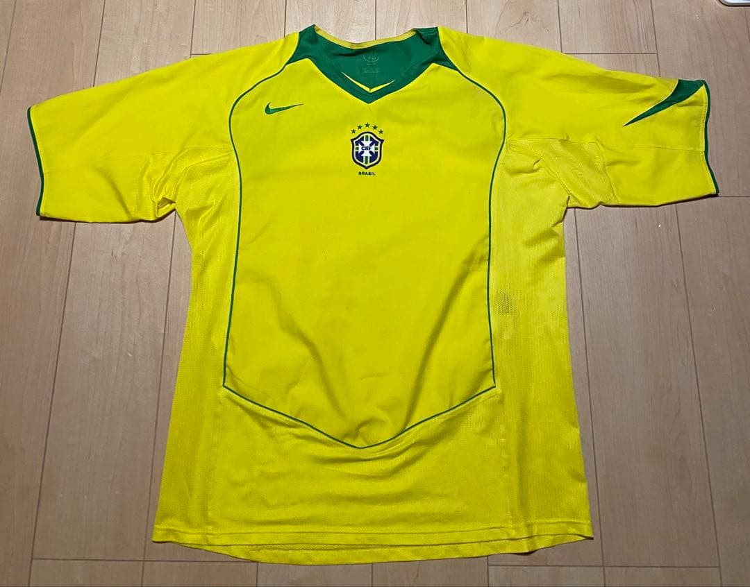nike ナイキ サッカーブラジル代表 ユニフォーム　ゲームシャツ
