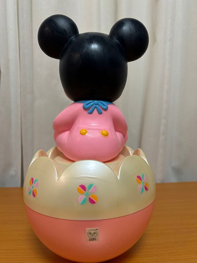 【希少！】クスハラ　ディズニー　ミッキーマウス　赤ちゃんおもちゃ　昭和レトロ