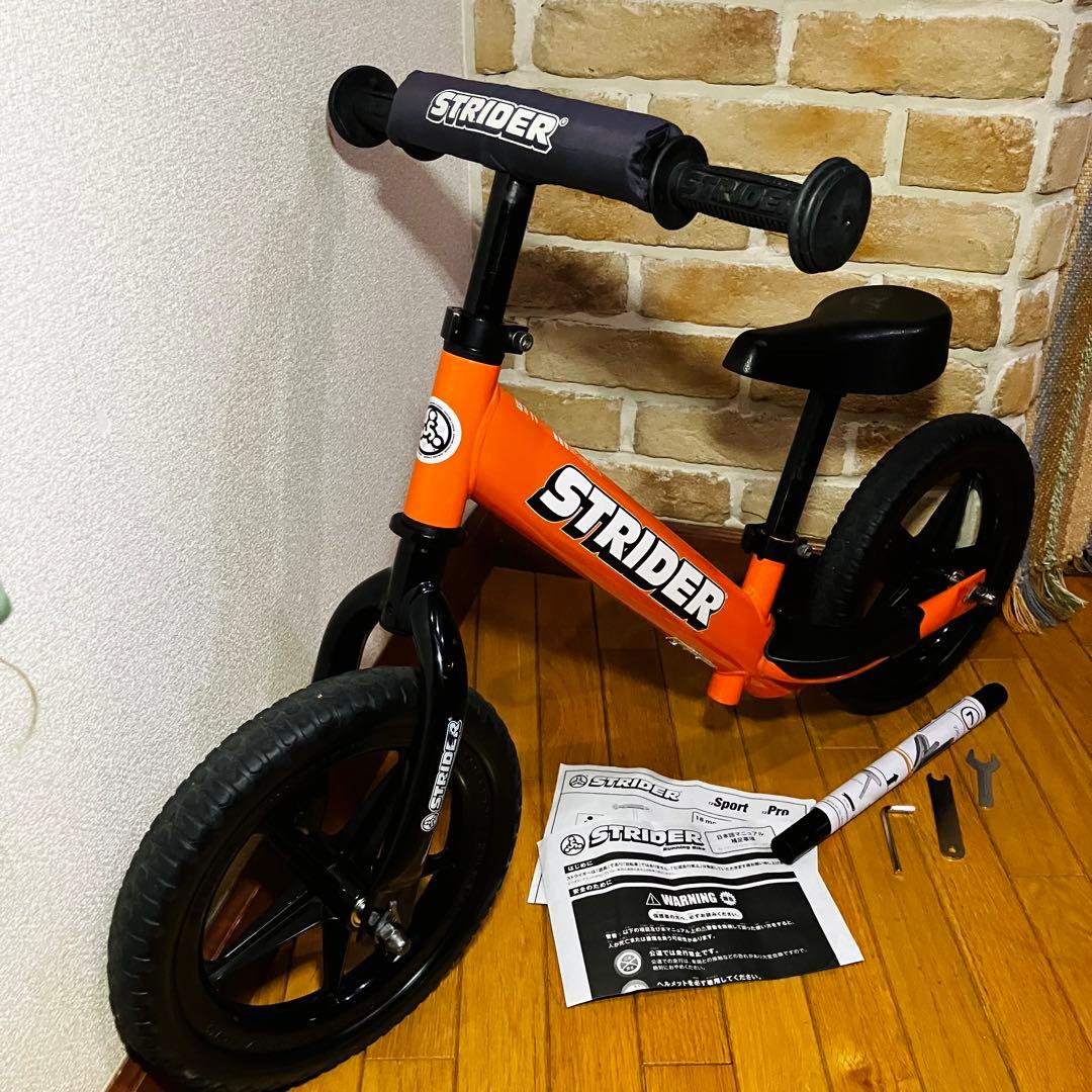 STRIDER スポーツ　日本正規品　現行型　人気オレンジ　分解清掃給油メンテ済