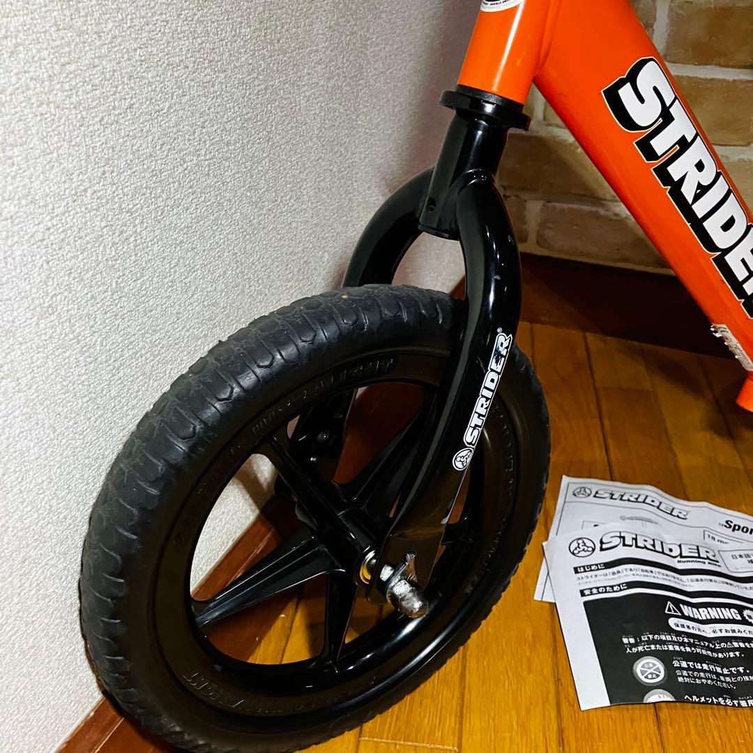 STRIDER スポーツ　日本正規品　現行型　人気オレンジ　分解清掃給油メンテ済