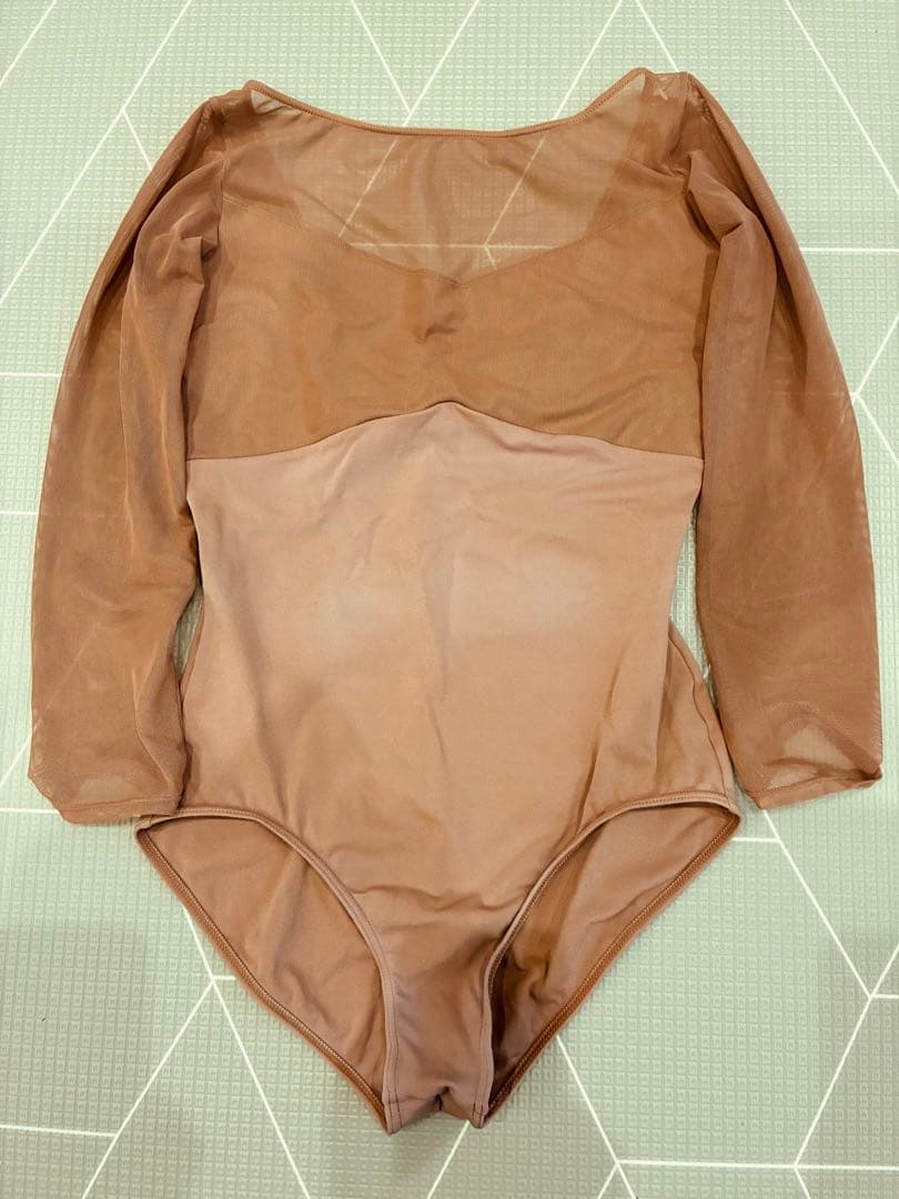 チャコット メッシュ　長袖　レオタード