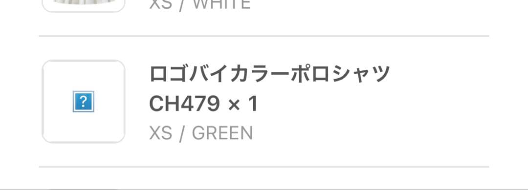 ゴルフウェア　ポロシャツ　Chamule XSサイズ