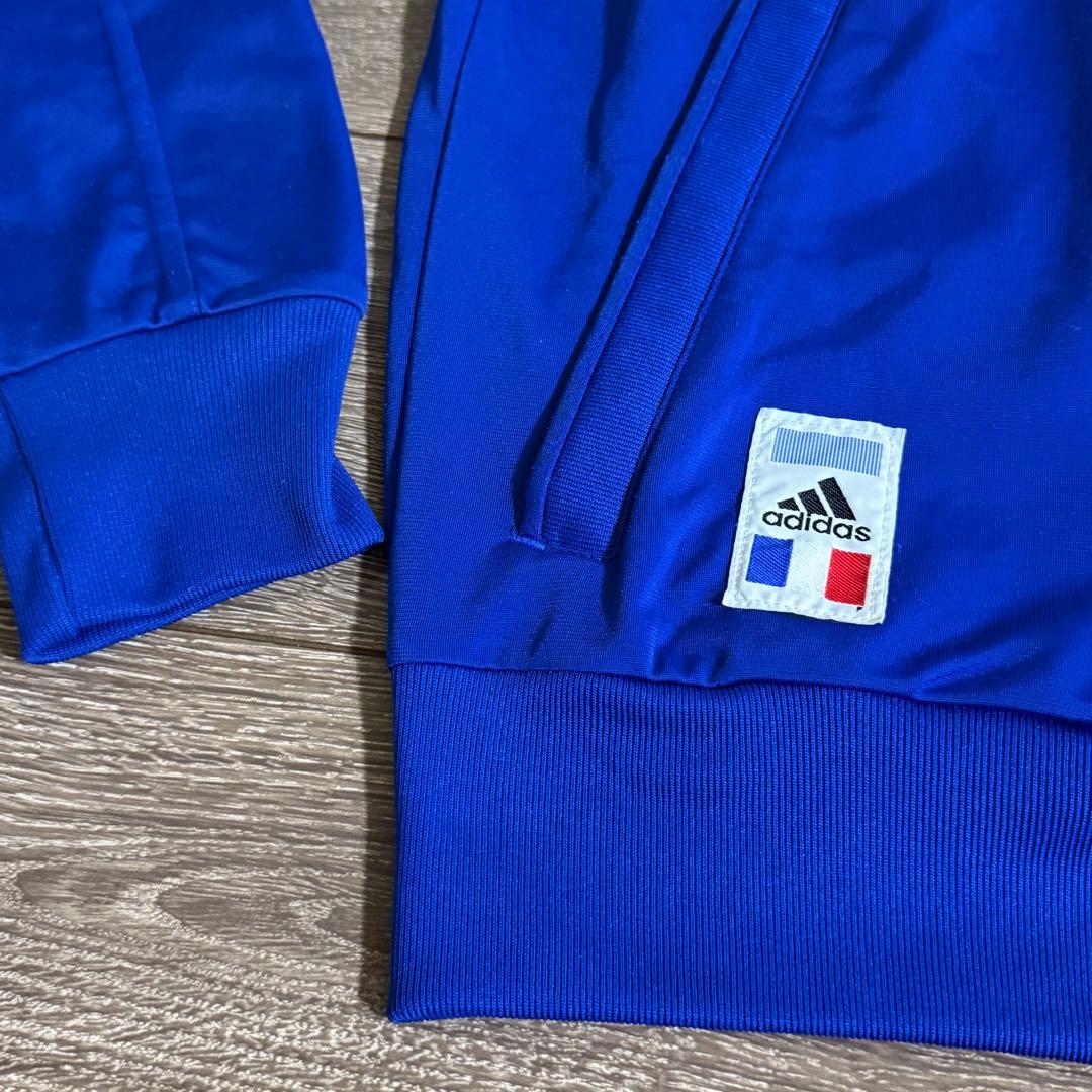 希少品 adidas サッカー フランス代表 ジャージ トラックジャケット L