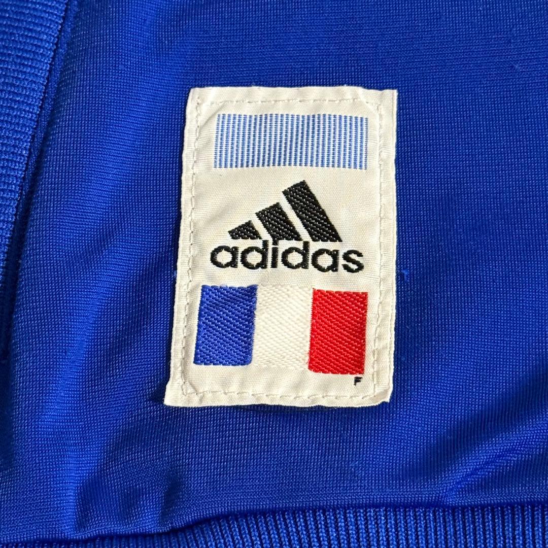 希少品 adidas サッカー フランス代表 ジャージ トラックジャケット L