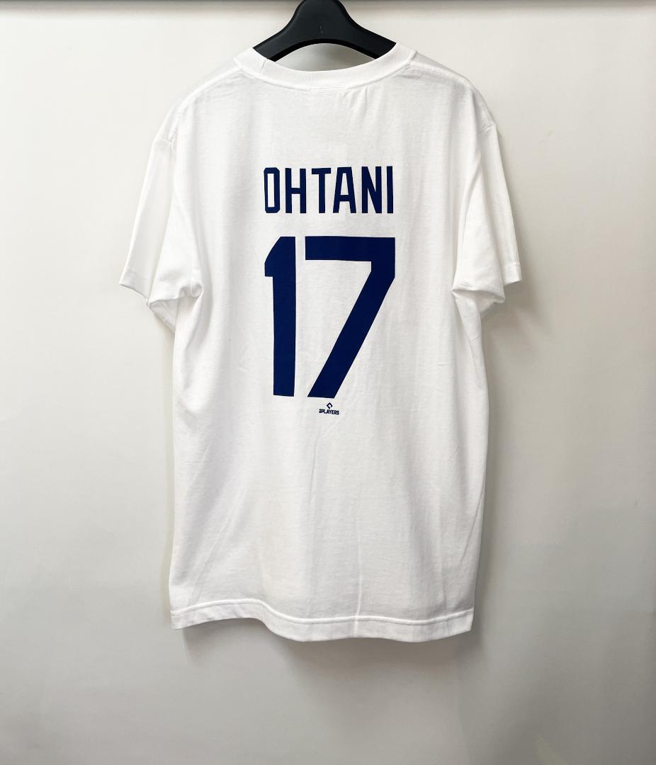 【新品】公式 2枚セット ドジャース MLB Tシャツ 大谷翔平 L 白 青