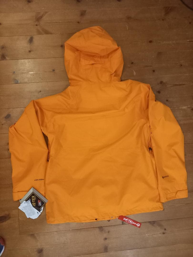 新品未使用 VOLCOM ボルコム スノボウエア 上下 オレンジ