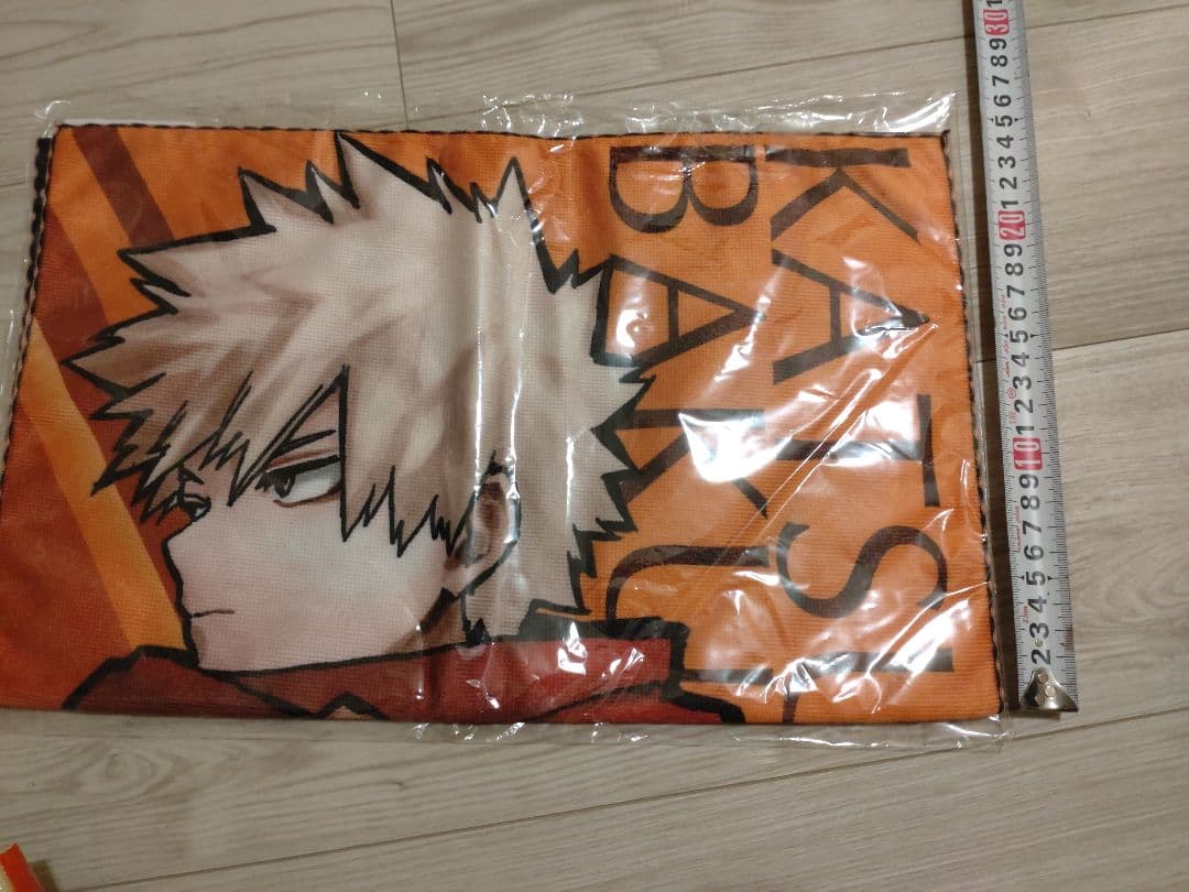 新品未開封　僕のヒーローアカデミア ヒロアカ 大判タオル 緑谷出久 爆豪勝己