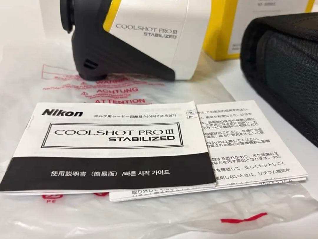 Nikon COOLSHOT PRO III STABILIZEDレーザー距離計