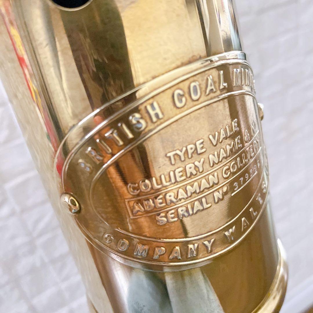 Miner's Lamp 真鍮製ランプ Made in Wales