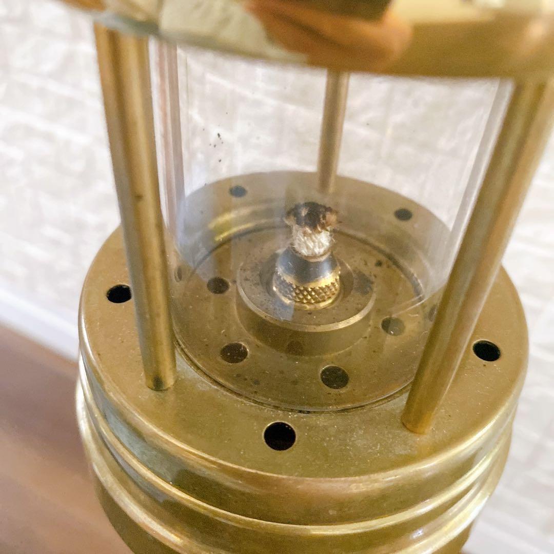 Miner's Lamp 真鍮製ランプ Made in Wales
