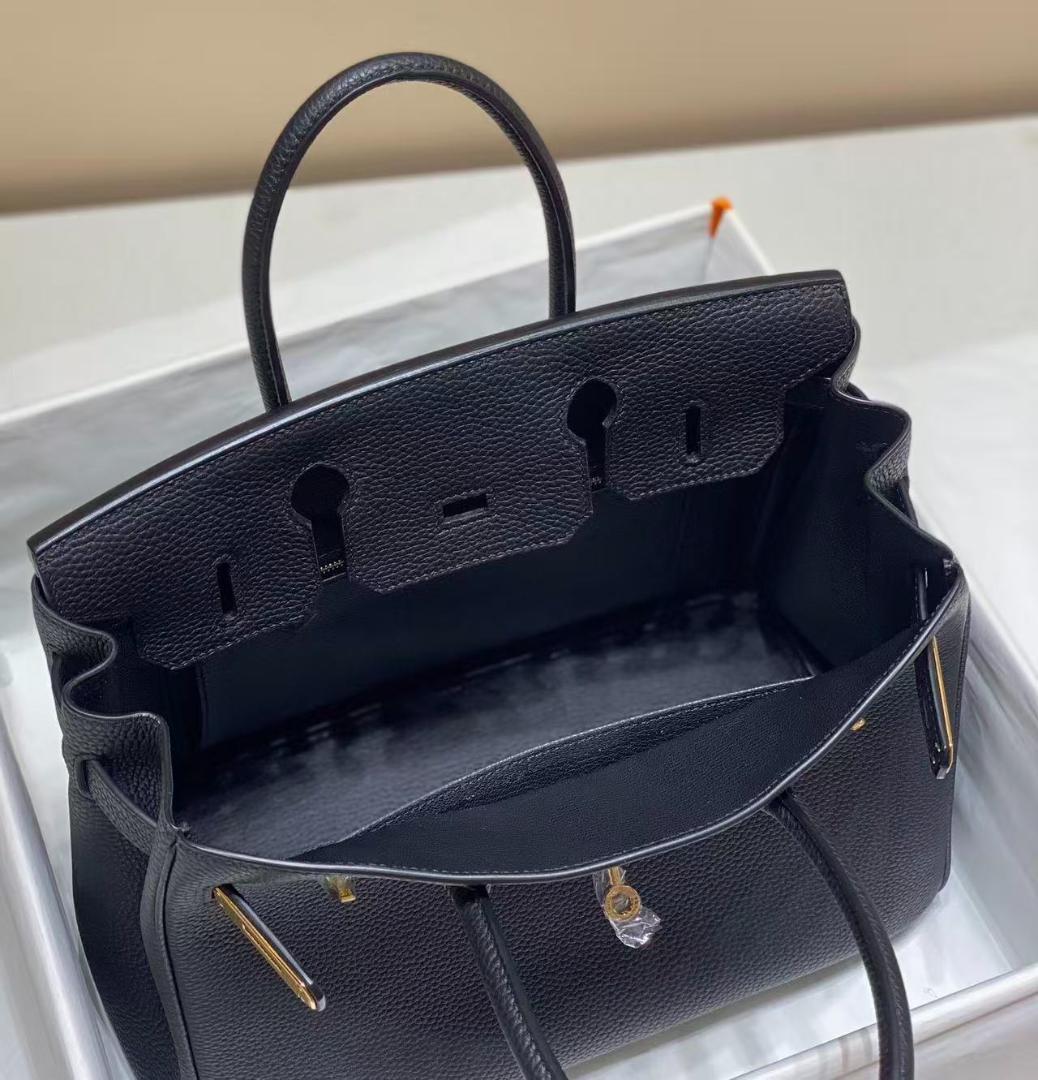 HERMES バーキン 25 黒 ゴールド金具 トゴ