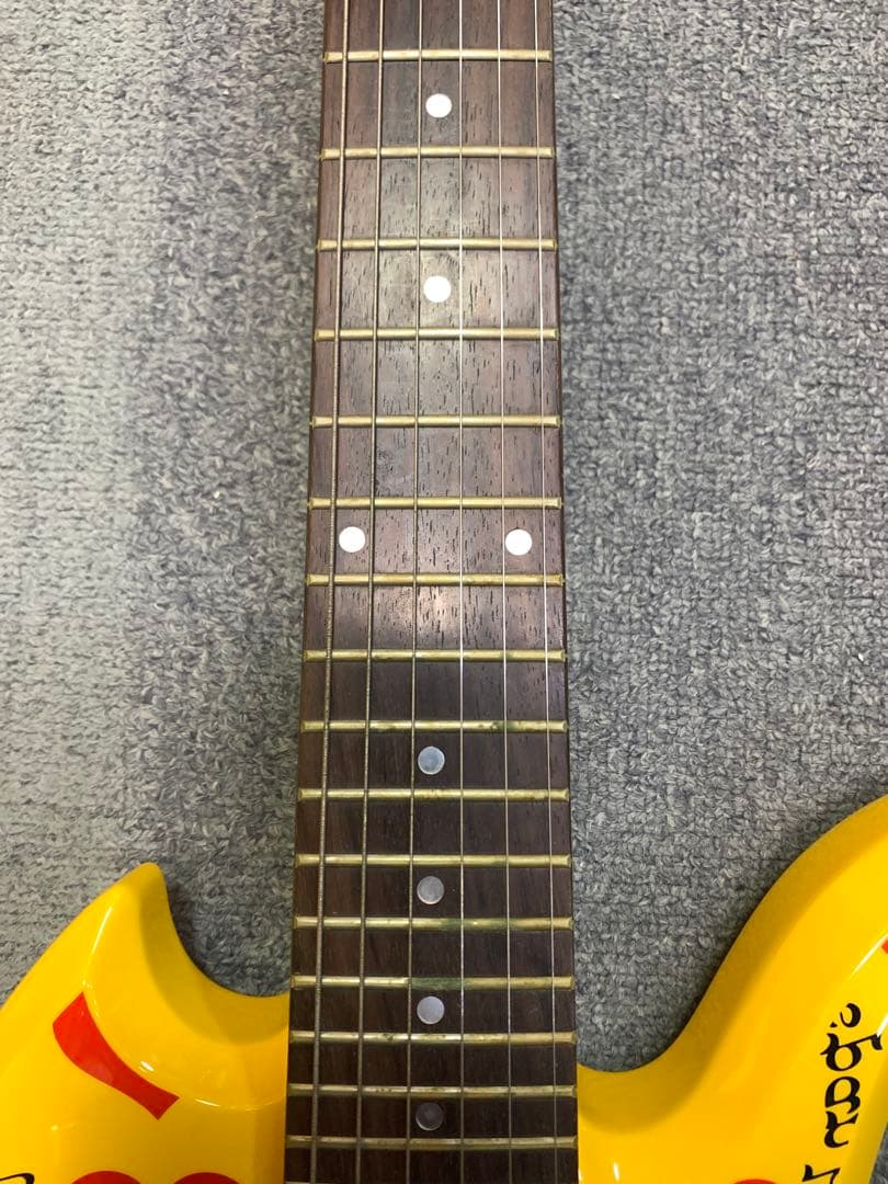 【中古】ミニエレキギター フェルナンデス YH-JR hide ソフトケース付