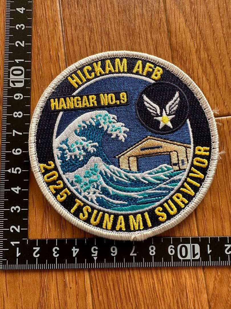 USAF HICKAM AFB TSUNAMI SURVIVOR パッチ
