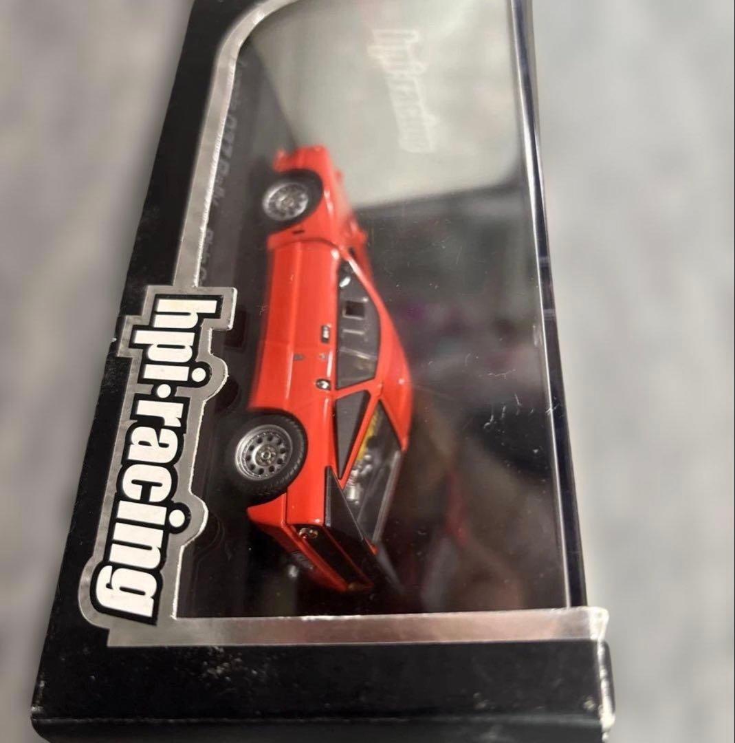 ランチア 037 ラリー プレインカラーモデル レッド 1/43 hpi