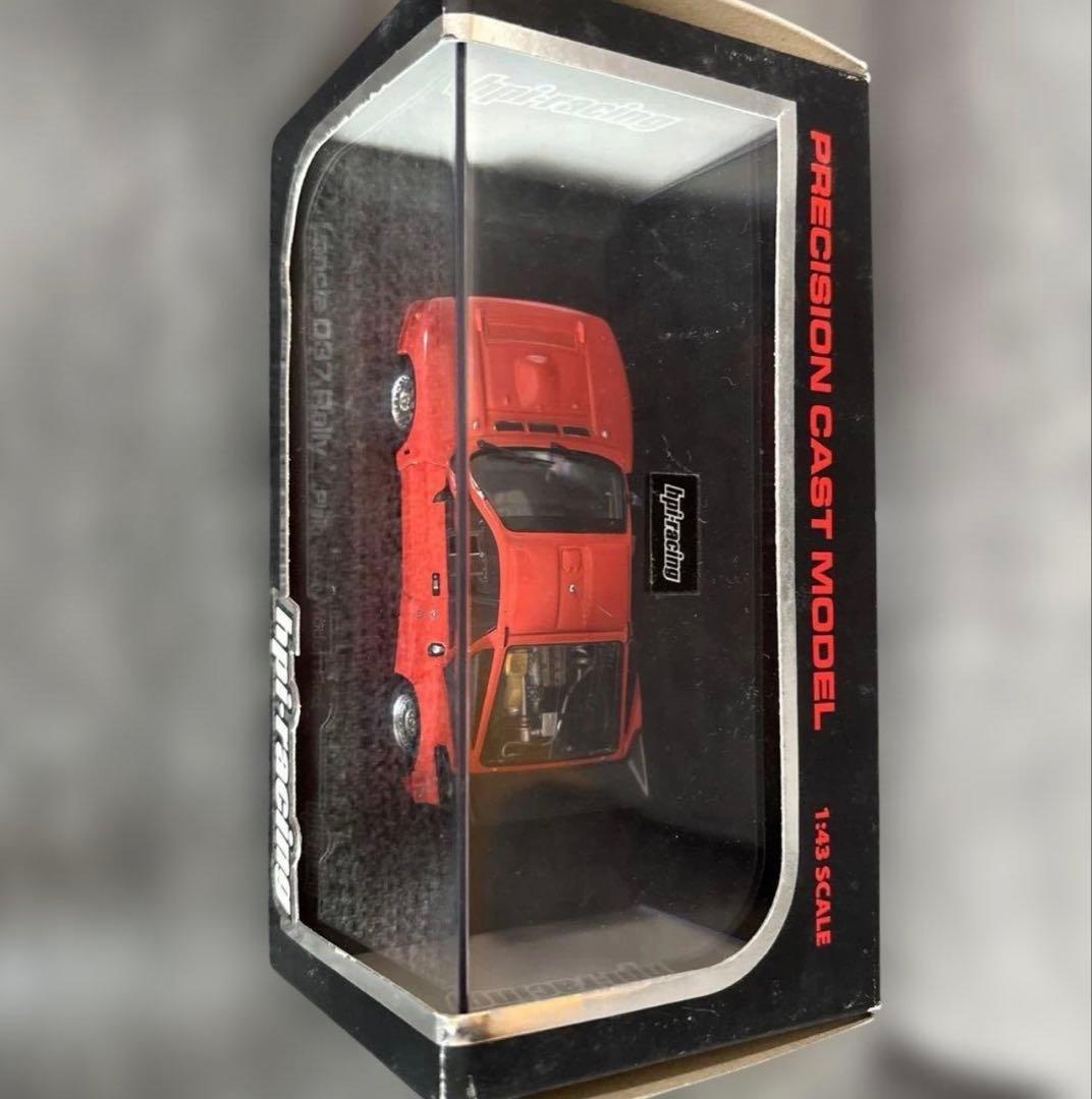 ランチア 037 ラリー プレインカラーモデル レッド 1/43 hpi