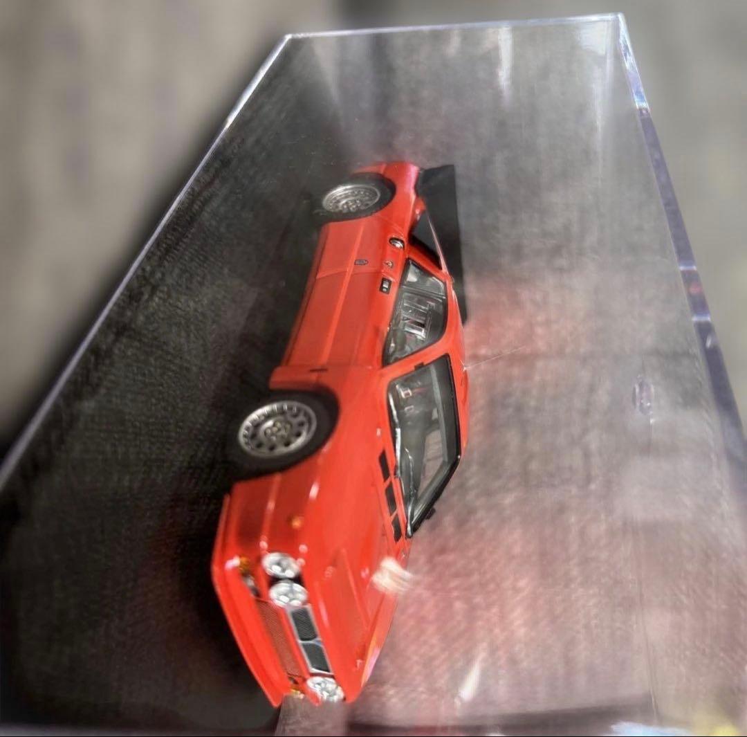 ランチア 037 ラリー プレインカラーモデル レッド 1/43 hpi