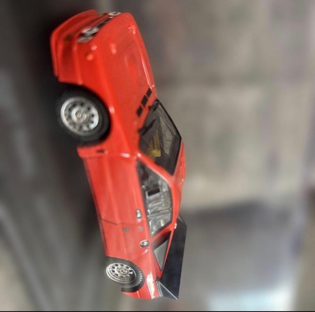 ランチア 037 ラリー プレインカラーモデル レッド 1/43 hpi