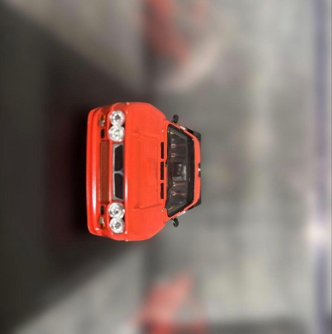 ランチア 037 ラリー プレインカラーモデル レッド 1/43 hpi
