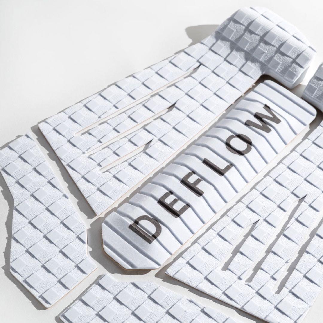 サーフィン・ボディボード DEFLOW ERWIN TAIL PAD WHITE