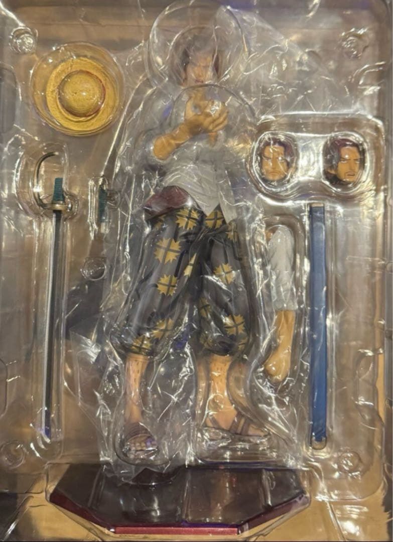 初版品！ワンピース 赤髪のシャンクス P.O.P 四皇 フィギュア 専用台座付き