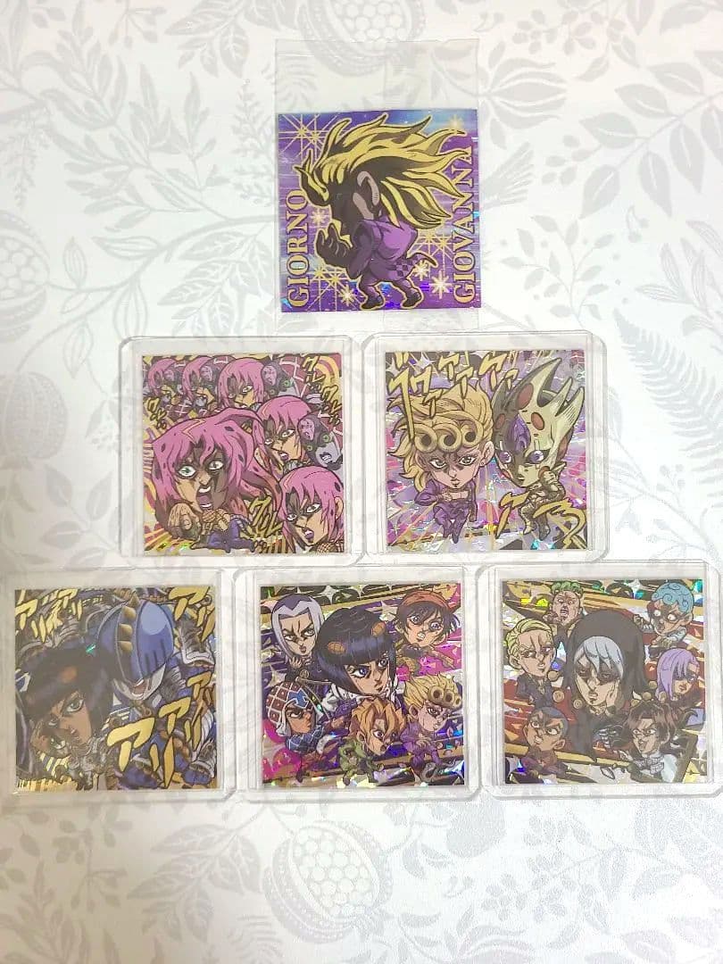 ジョジョウエハースシール 1部〜5部 JJR〜SR 27枚セット
