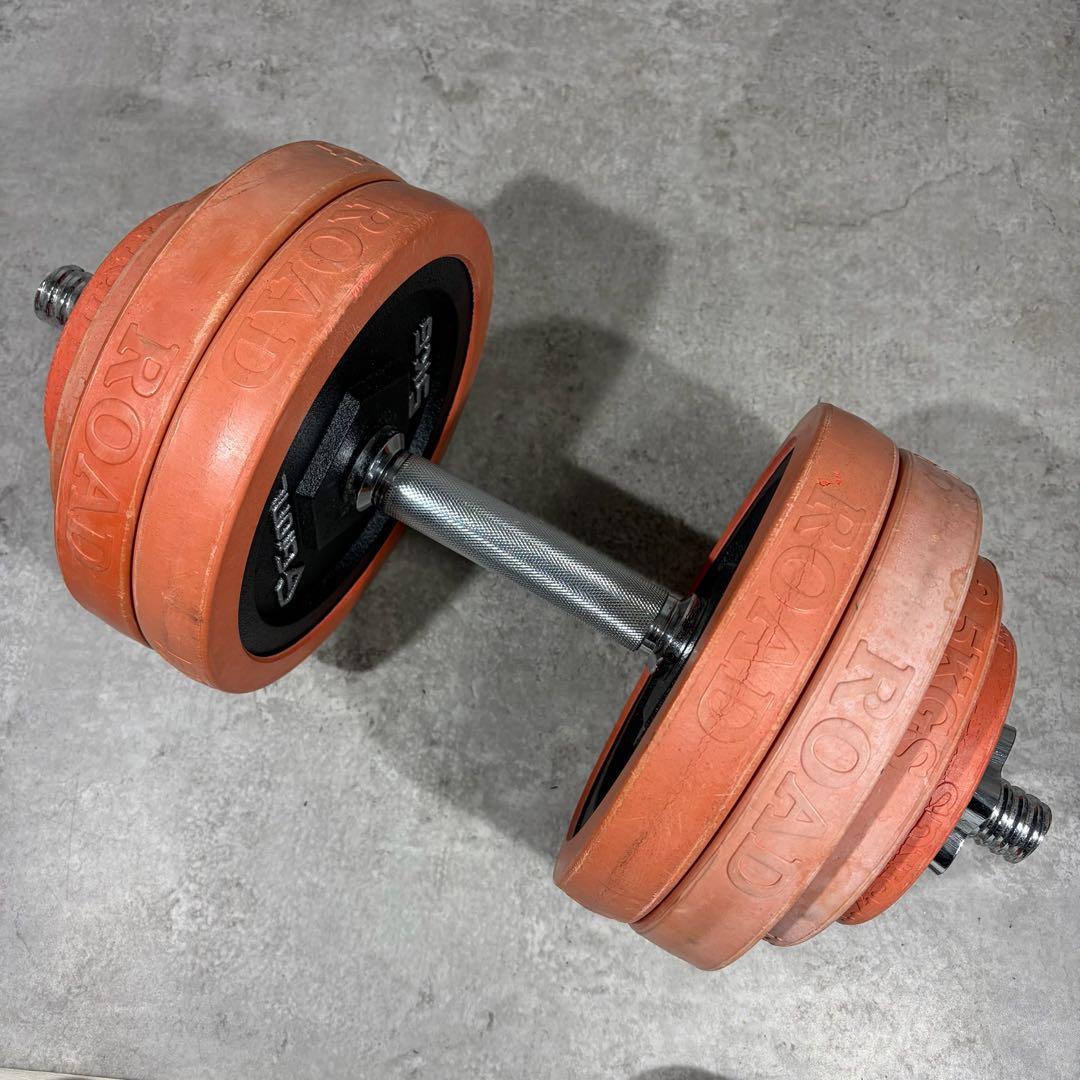 良品 ① FIGHTING ROAD ダンベル 片側 30kg GronG