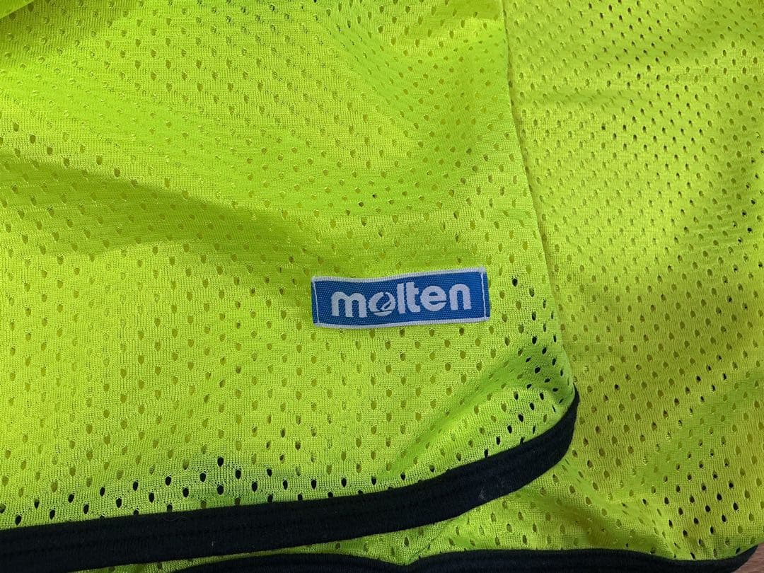 ★★molten ビブス 蛍光イエロー セット　10枚　未使用品★★値下げ★★