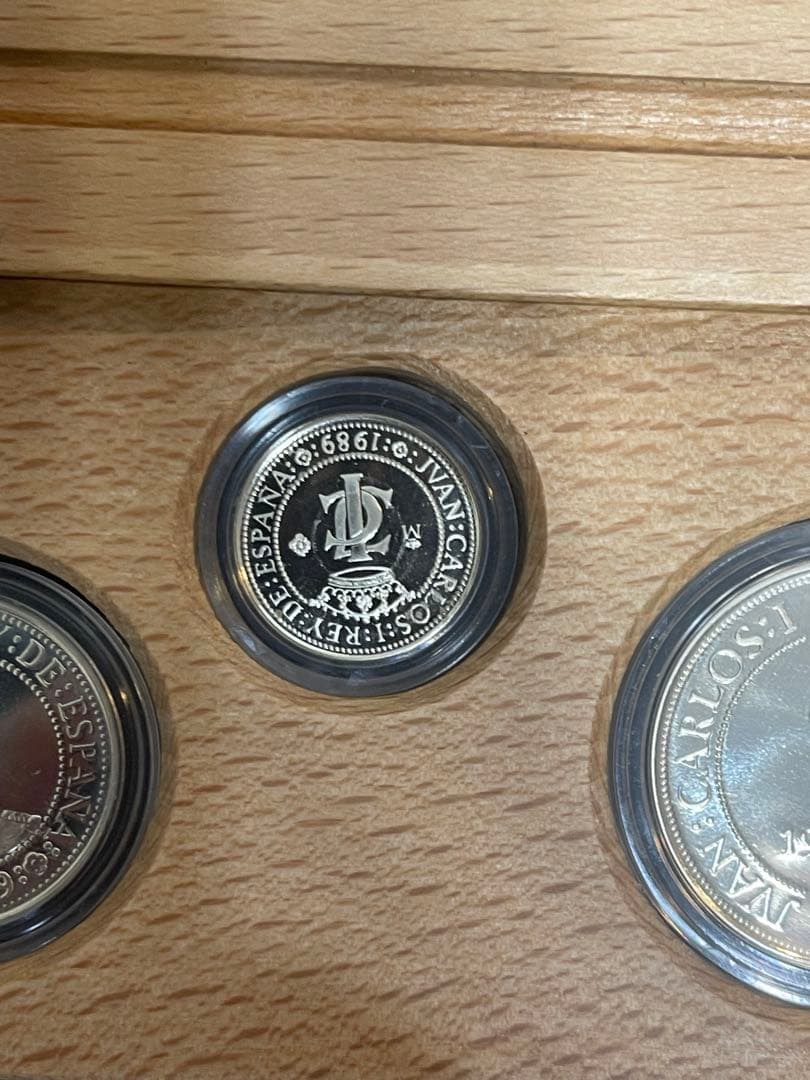 スペイン銀貨 1492-1992 新大陸500周年記念 5枚セット 銀925