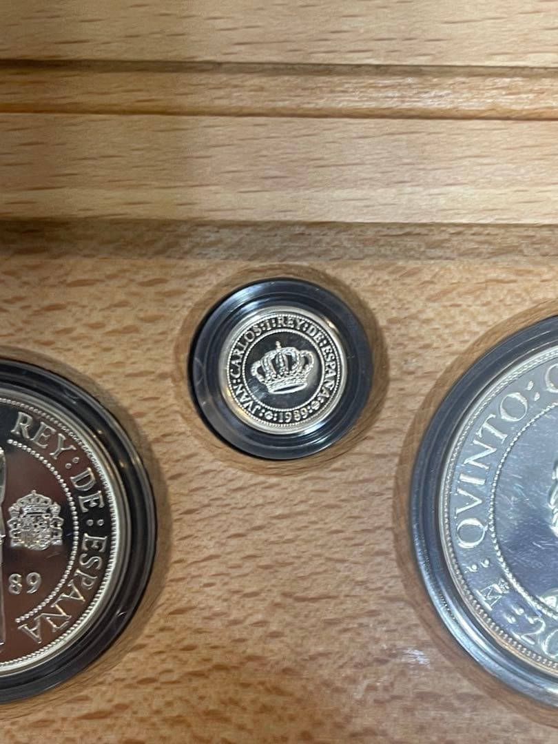 スペイン銀貨 1492-1992 新大陸500周年記念 5枚セット 銀925