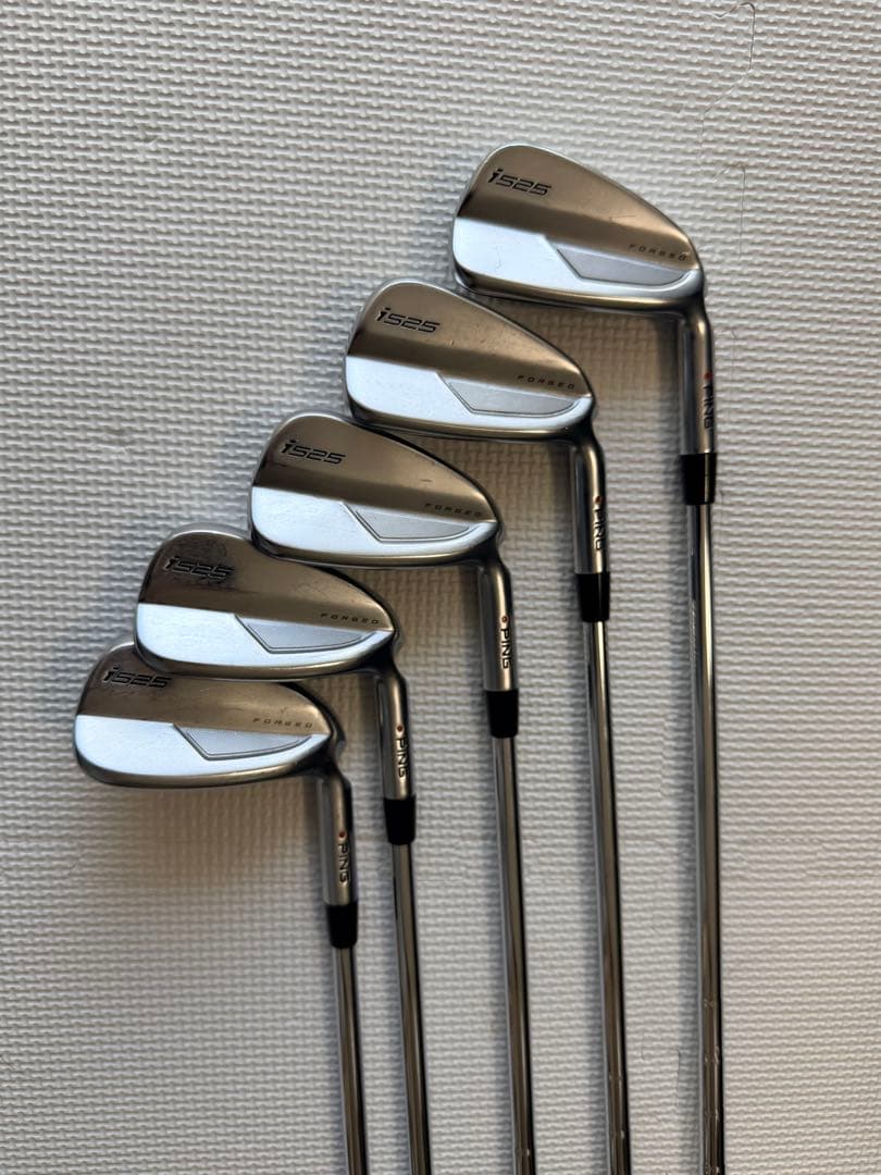 PING i525 アイアン 5本セット（6I〜PW）105 レッド